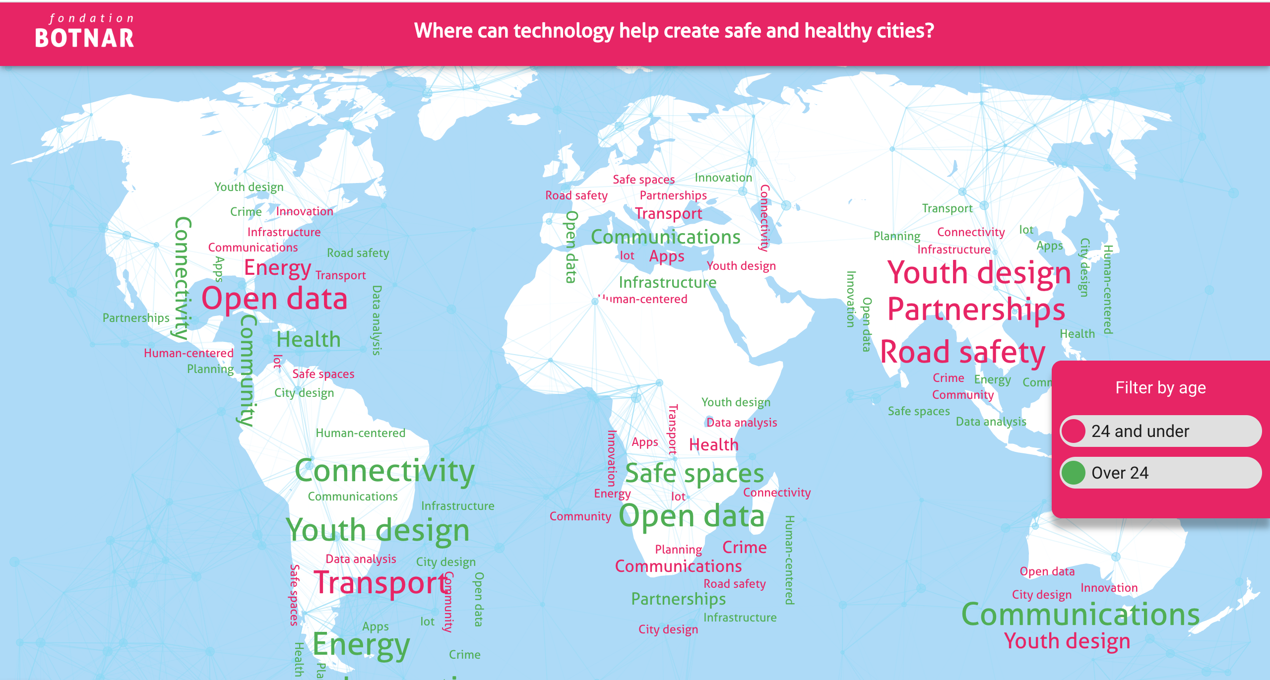 Interactive map